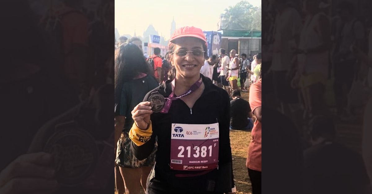 Prof. Madhuri Reddy on being a Finisher at the Tata Mumbai Marathon 2023