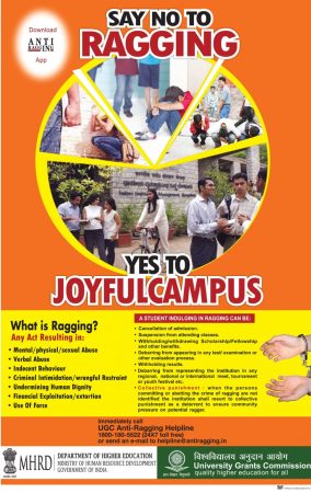 Say no to Ragging Yes to Joyful Campus